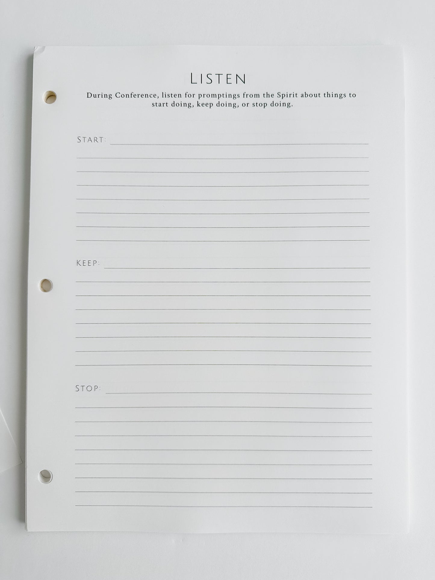 Conference Study Companion Digital Download