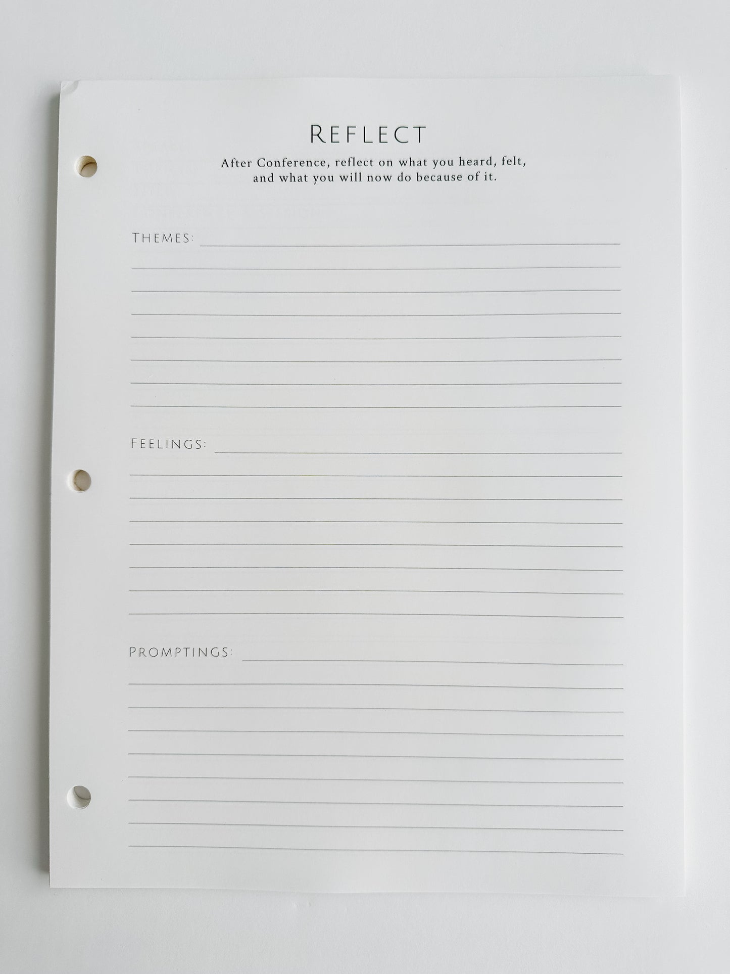 Conference Study Companion Digital Download